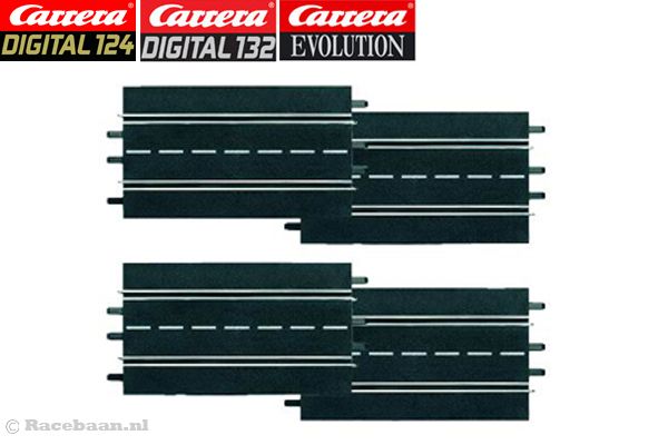 Rechte baandelen 4 stuks.