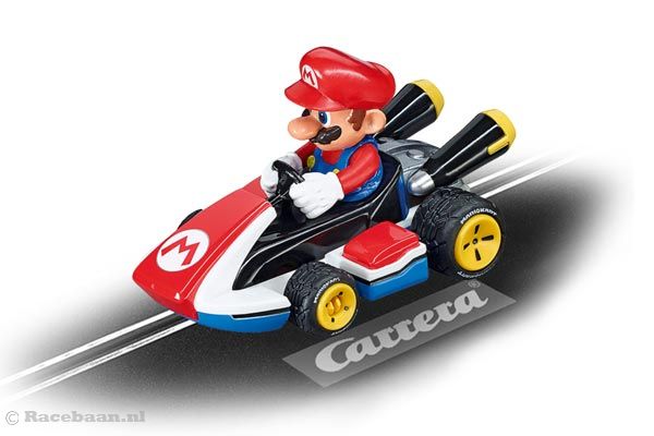 Met race auto Mario.